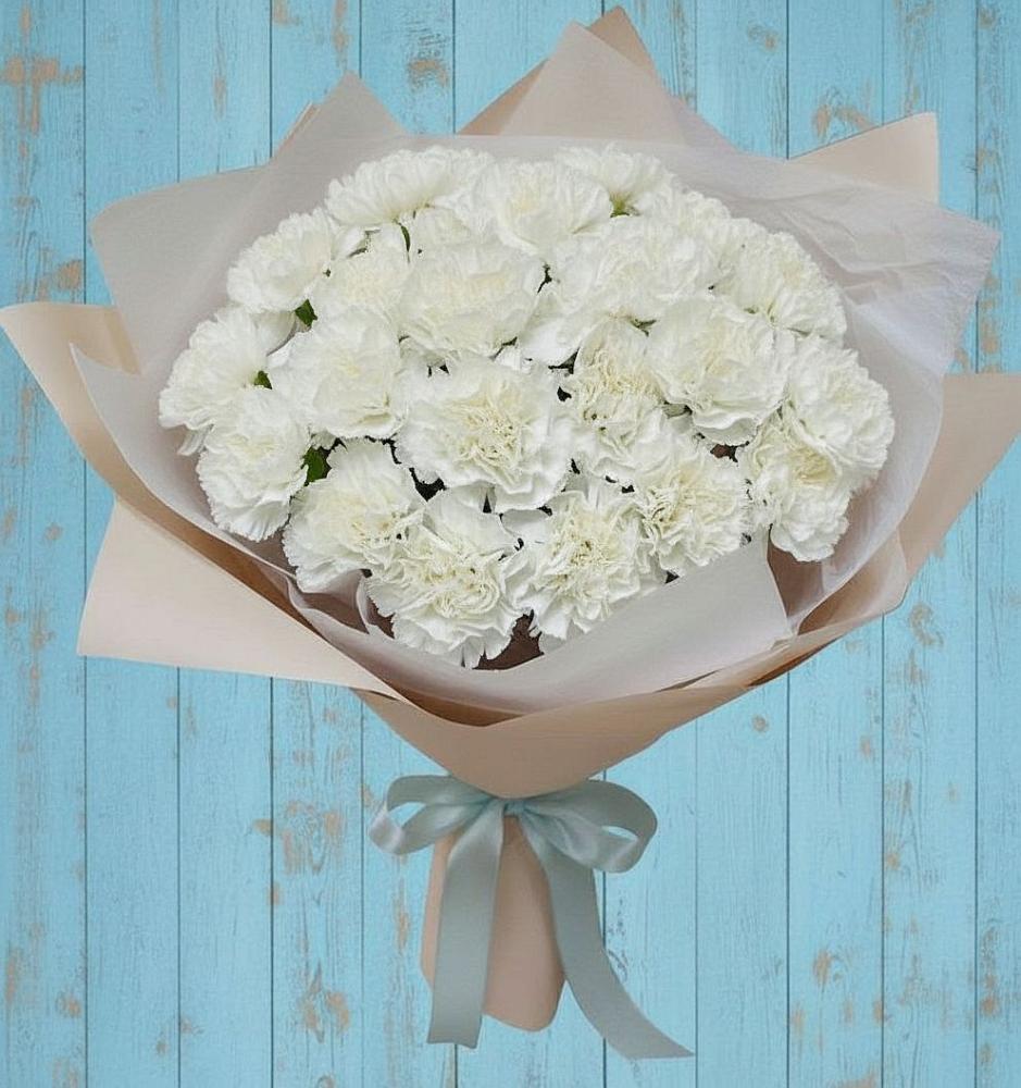 Букет цветов из: Гвоздики в Кувандыке