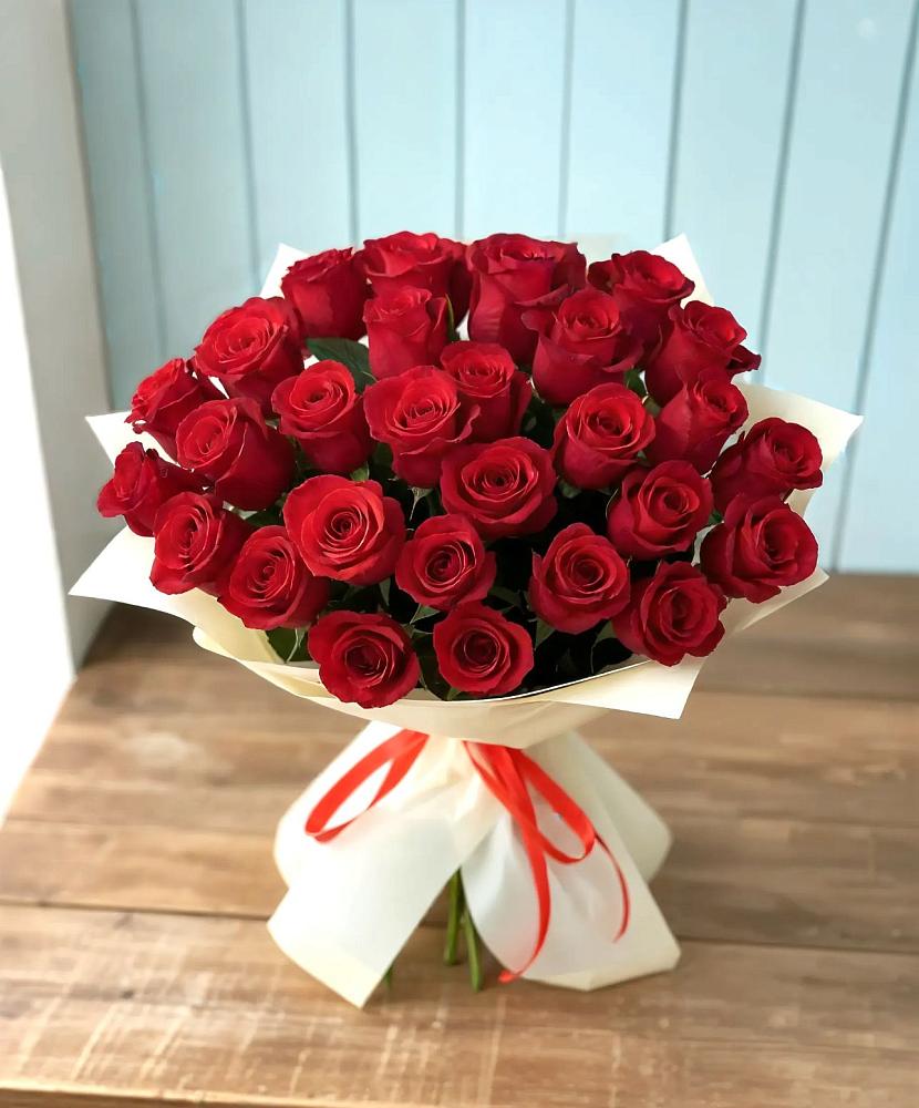 Букет 29 Красных роз в Кувандыке