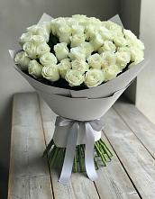 Букет 35 Белых роз в Кувандыке