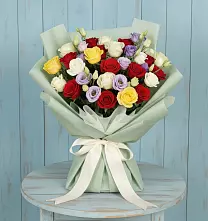 Букет цветов из:  Розы в Кувандыке