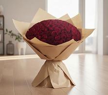 Букет 101 Красная роза в Кувандыке