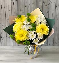 Букет цветов из:  Хризантемы #REPLACE_PRED# Кувандыке