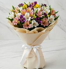 Букет цветов из:  Альстромерии в Кувандыке