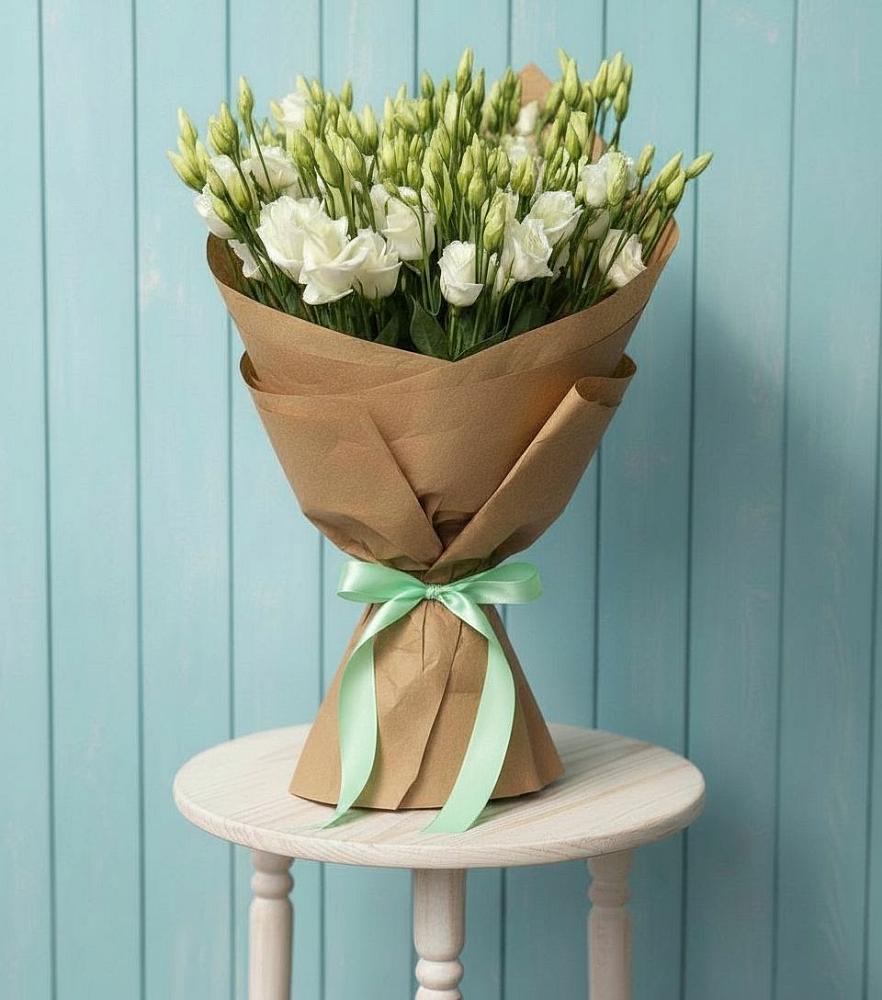 Букет цветов из: Лизиантусы в Кувандыке