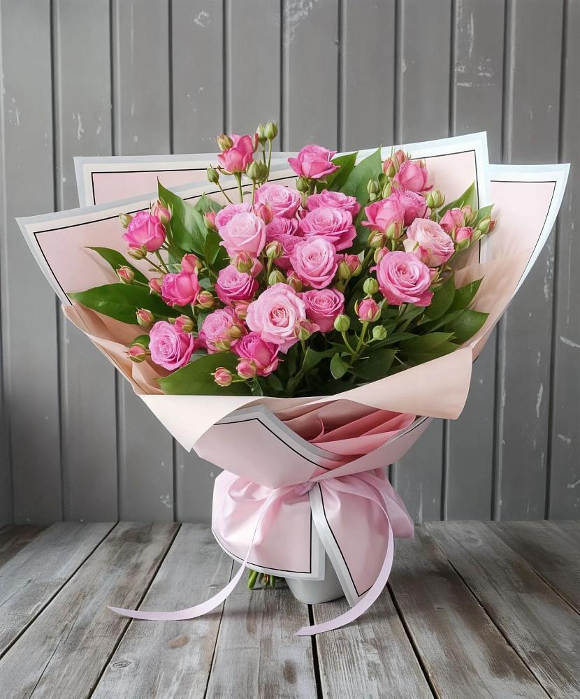 Букет Розовый кустик в Кувандыке