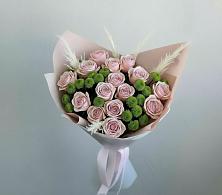 Букет цветов из:  Розы и Хризантемы в Кувандыке