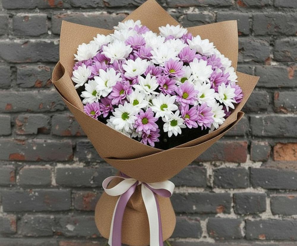 Букет цветов из: Хризантемы в Кувандыке