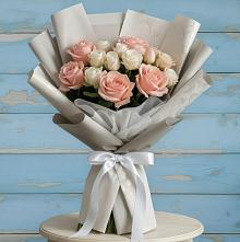 Букет цветов из:  Розы #REPLACE_PRED# Кувандыке