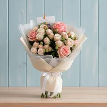 Букет цветов из:  Розы в Кувандыке